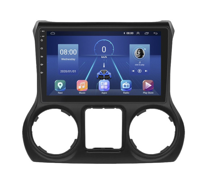 Штатна магнітола Jeep Wrangler (JK) 2007-2018 Element 6/128 4G CarPlay