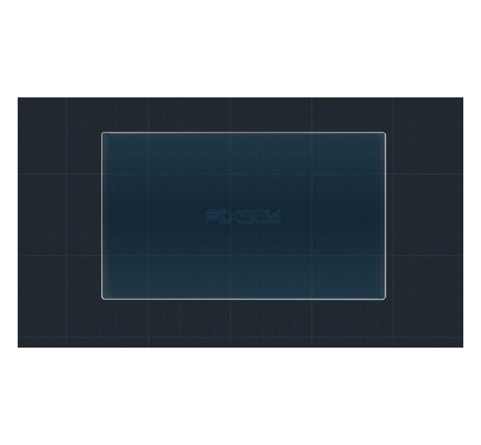 Захисне скло на монітор Lexus ES 2012-2015 (матове) Pixsel LE-1233-M