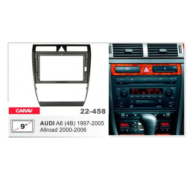Перехідна рамка Audi A6, Allroad Carav 22-458