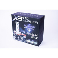 Світлодіодні лампи AllLight X3 H11 50W 6000K 6000lm Світлодіодні лампи AllLight X3 H11 50W 6000K 6000lm
