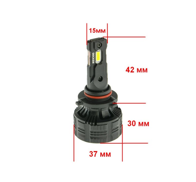 Світлодіодні лампи Decker LED PL-03 5K 9006
