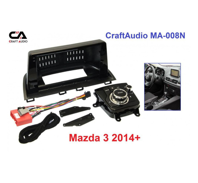 Перехідна рамка CraftAudio MA-008N Mazda 3 2014+
