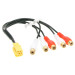 Адаптер лінійних виходів Mini ISO-RCA ACV 1441-03