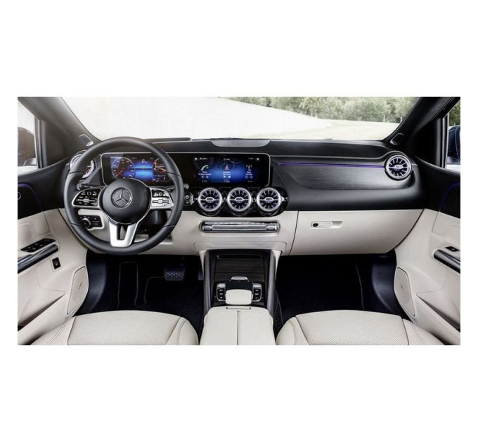 Захисне скло на монітор Mercedes B-Class цілісний 2018- (матове) Pixsel MB-2113-M