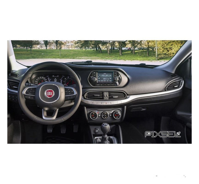 Захисне скло на монітор Fiat Tipo 2016- (глянсове) Pixsel FIAT-2672-H