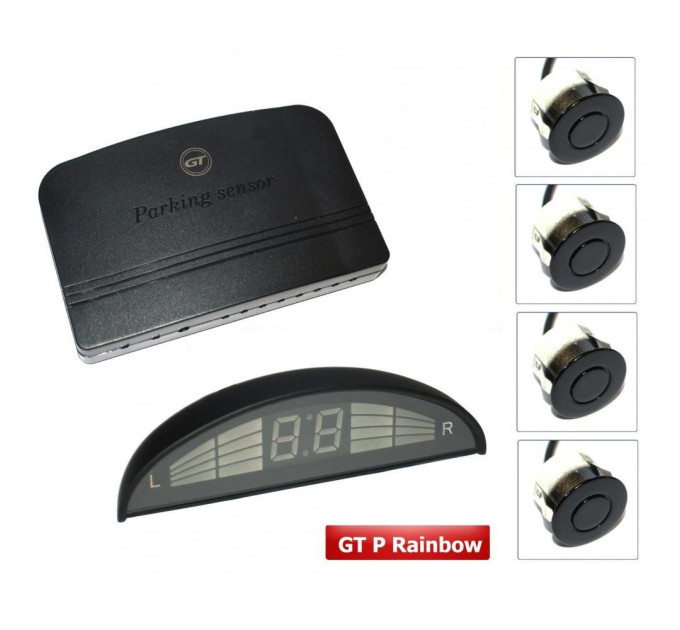 Парктронік GT P Rainbow 4 black (P RB4 Black)