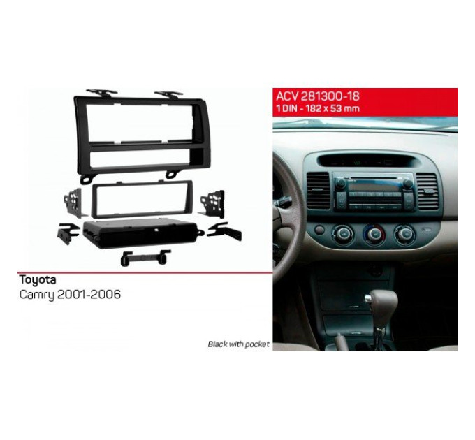 Перехідна рамка Toyota Camry ACV 281300-18