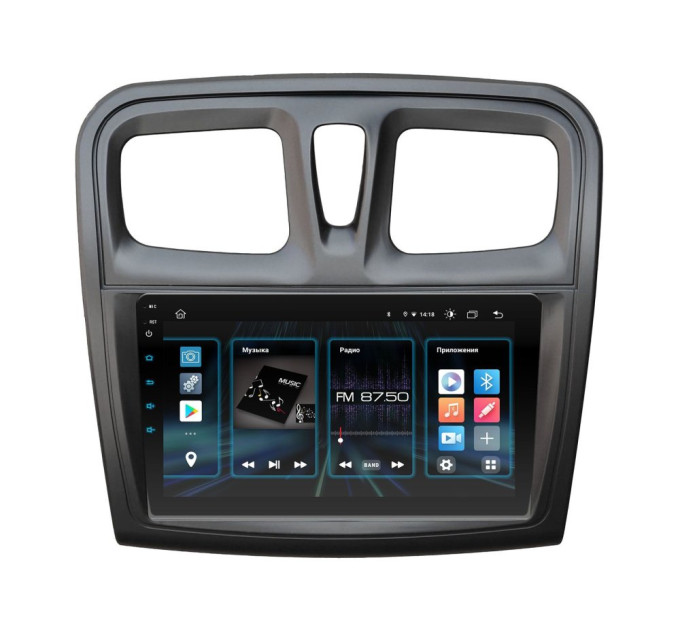 Штатна магнітола Incar DTA2-1403 для Renault Logan 2013-2018, Sandero 2012-2018