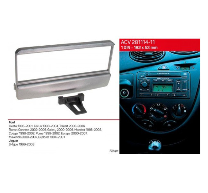 Перехідна рамка Ford Transit, Fiesta, Focus, Galaxy, Mondeo ACV 281114-11