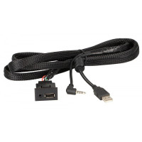 Адаптер для штатних USB / AUX-роз'ємів Mitsubishi ASX ACV 44-1202-001