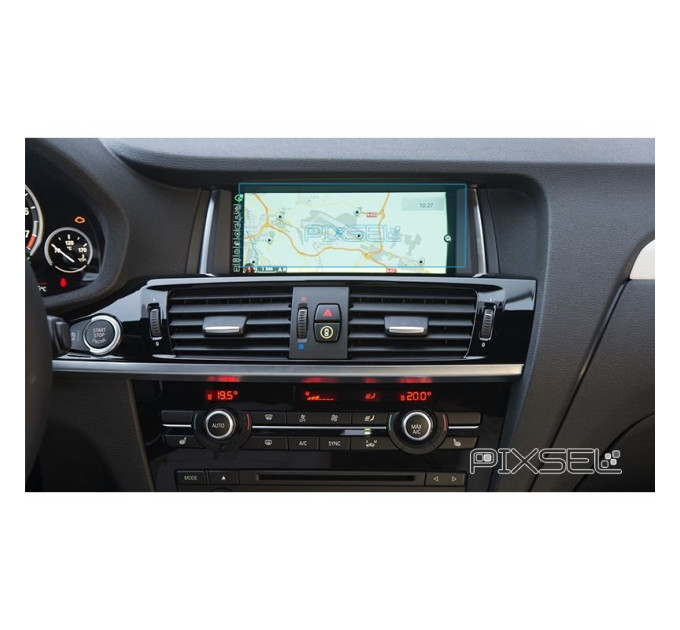 Захисне скло на монітор BMW X4 2014-2017 (F26) (матове) Pixsel BMW-2115-M