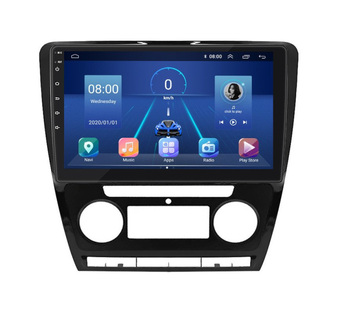 Штатна магнітола Skoda Octavia A5 2004-2009 Element 6/128 4G CarPlay