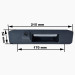 Камера в ручку багажника Prime-X TR-13W AHD/CVBS