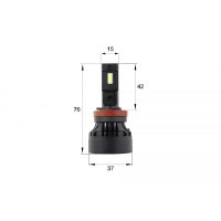 Світлодіодні лампи Infolight S1 H11 50W
