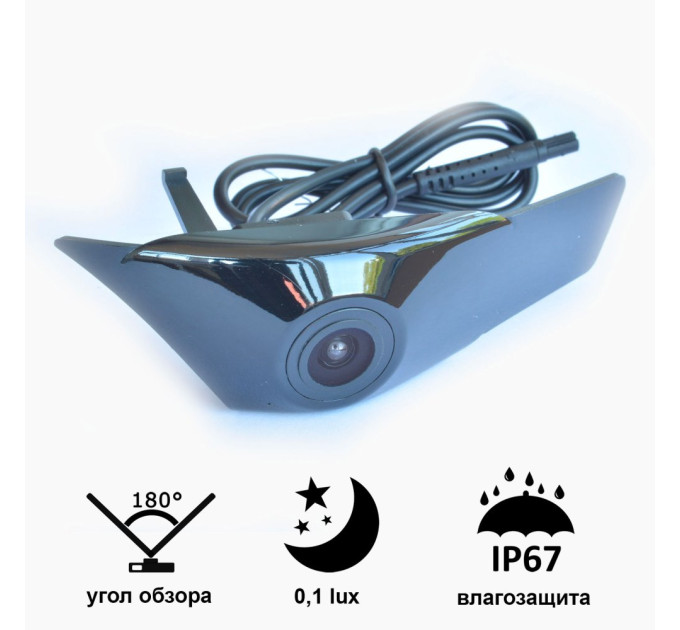 Камера переднього огляду широкутна Prime-X C8187W TOYOTA Camry Normal Low Version (2018)