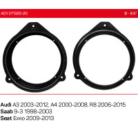 Проставки під динаміки ACV 271320-20 для автомобілів Audi A3, A4, R8, Saab 9-3, Seat Exeo