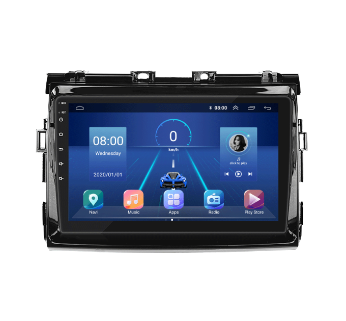 Штатна магнітола Toyota Estima 2006-2008 Element 6/128 4G CarPlay