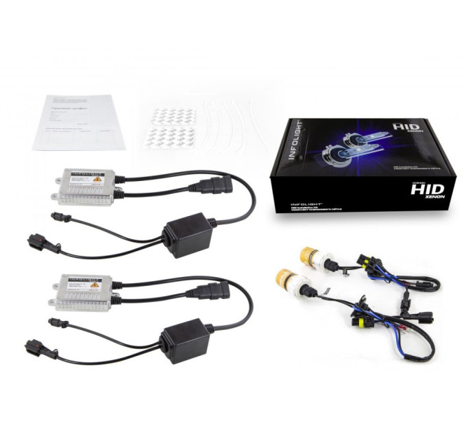 Комплект ксенону Infolight Expert H27 4300К +50%