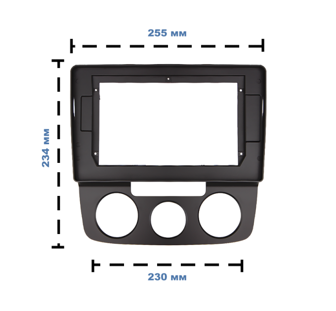 Перехідна рамка Element Volkswagen Jetta 2005-2010 Manual AC