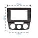 Перехідна рамка Element Volkswagen Jetta 2005-2010 Manual AC