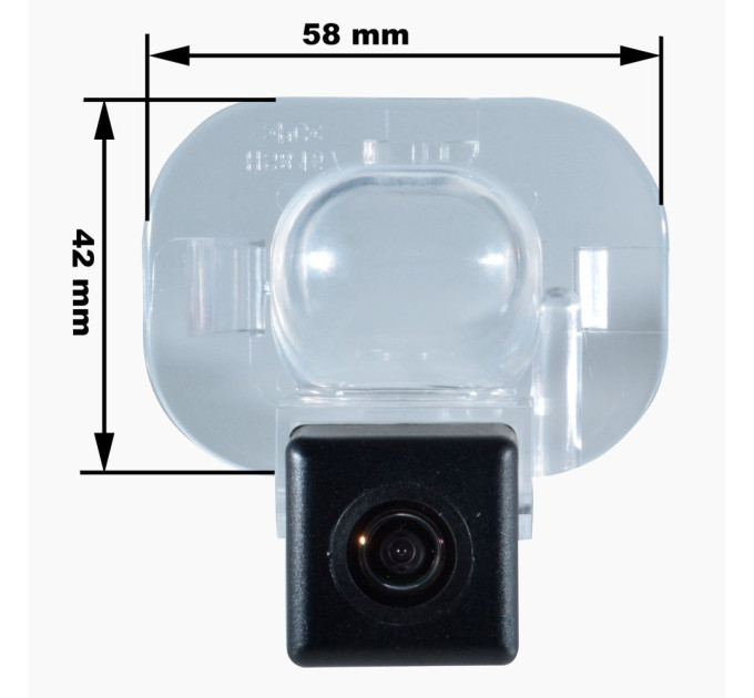 Камера заднього огляду Prime-X MY-12-4444 Hyundai, KIA
