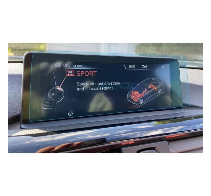 Захисне скло на монітор BMW 3 / M3 8.8 2011-2018 (F30) (гартоване) Pixsel BMW-2502-T