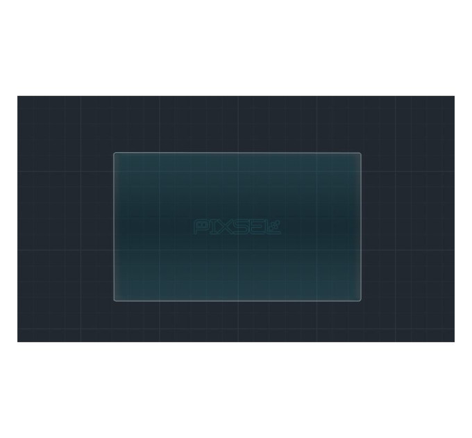 Захисне скло на клімат контроль Acura TLX 2014-2016 (глянсове) Pixsel ACURA-2656-H