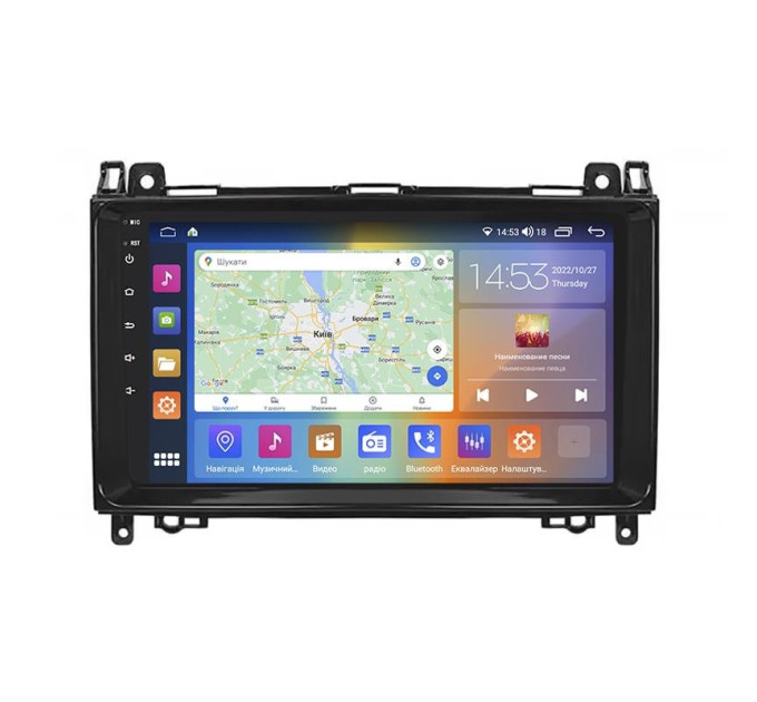 Штатна магнітола Mercedes-Benz Vito (W639) 2010-2014 Element Prime 4/64 CarPlay 4G