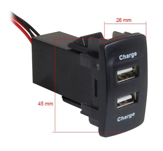 USB роз'єм Honda - Acura Carav 17-205