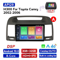 Штатна магнітола ECOBOOST FFT300Q-1075 TOYOTA Camry 30 2001-2006
