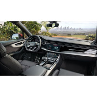 Захисне скло на клімат контроль Audi Q7 / SQ7 / RSQ7 2019- (глянсове) Pixsel AUDI-1268-H