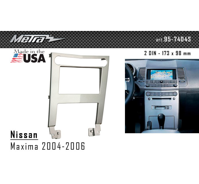 Перехідна рамка Nissan Maxima Metra 95-7404S