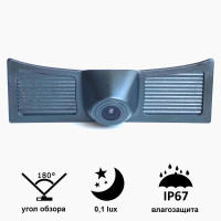Камера переднього огляду широкутна Prime-X C8273W TOYOTA LAND CRUISER 2019