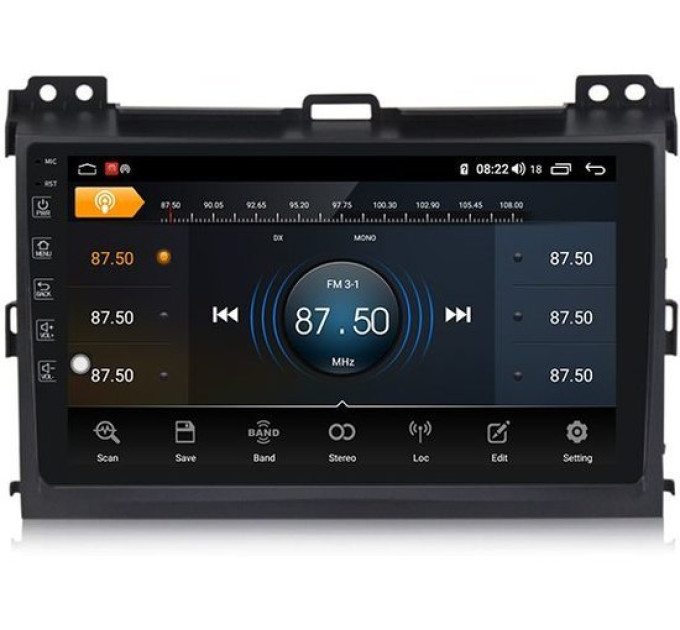 Штатна магнітола Torssen Toyota Prado 120 F9332 4G Carplay