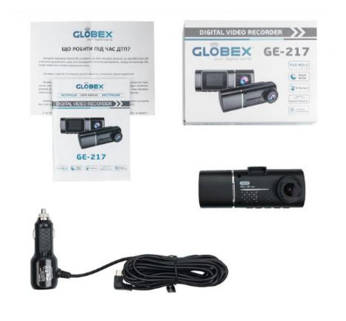Відеореєстратор Globex GE-217