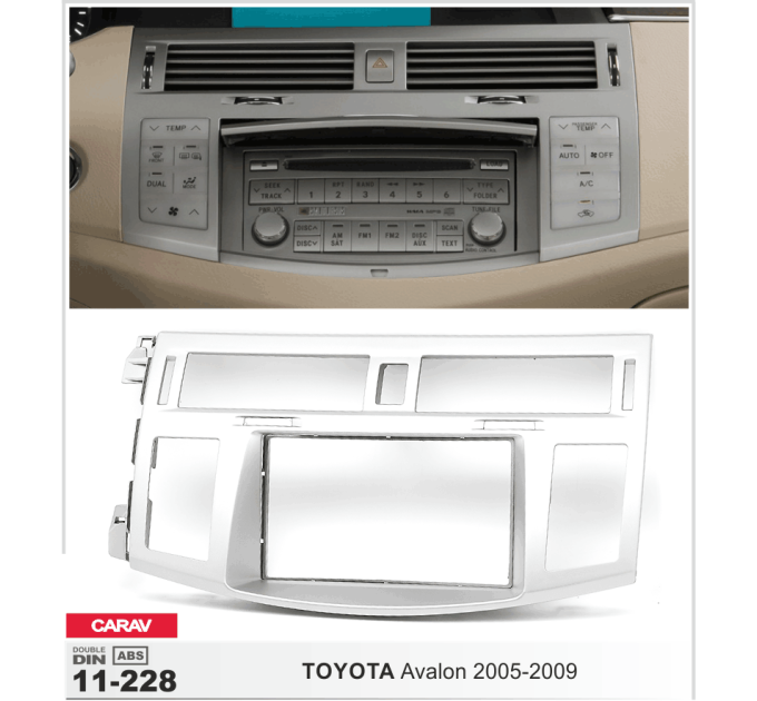 Перехідна рамка Toyota Avalon Carav 11-228