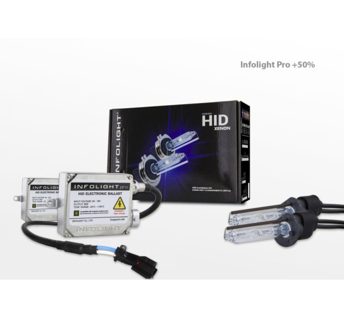 Комплект ксенону Infolight Pro +50% H1 4300K