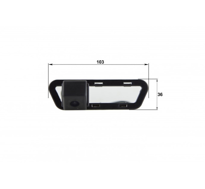 Штатна камера заднього огляду Falcon SC87HCCD-170-R