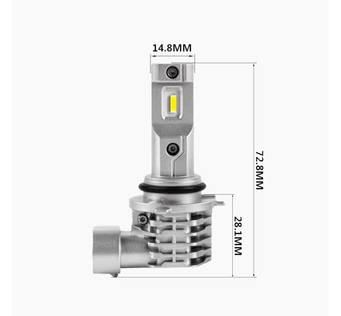 Світлодіодні лампи Prime-X MINI 9006 (5000K)