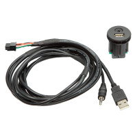 Адаптер для штатних USB / AUX-роз'ємів Nissan ACV 44-1213-001 Адаптер для штатних USB / AUX-роз'ємів Nissan ACV 44-1213-001