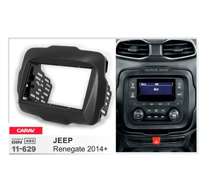 Перехідна рамка Jeep Renegate Carav 11-629