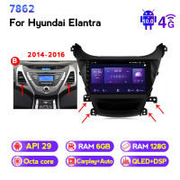 Штатна магнітола ECOBOOST FFT760Q-1243 HYUNDAI ELANTRA 2011-2013