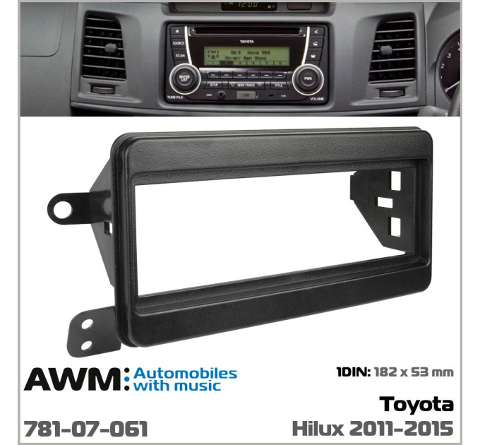 Перехідна рамка Toyota Hilux AWM 781-07-061