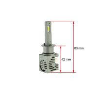 Світлодіодні лампи Cyclone LED H1 5000K 4600Lm type 33