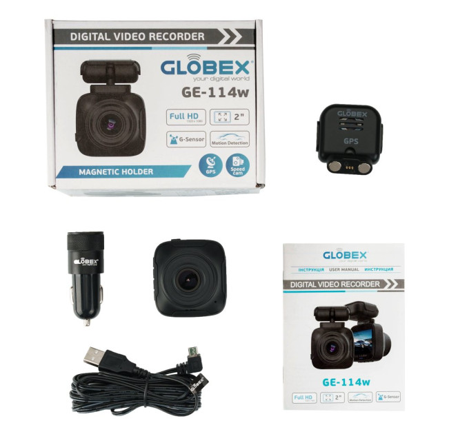 Відеореєстратор Globex GE-114W