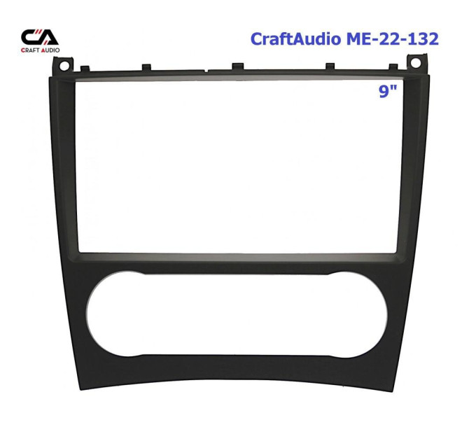 Перехідна рамка CraftAudio ME-22-132 MERCEDES C (W203) 04-07, CLC (CL203) 08-11, CLK (W209) 05-09