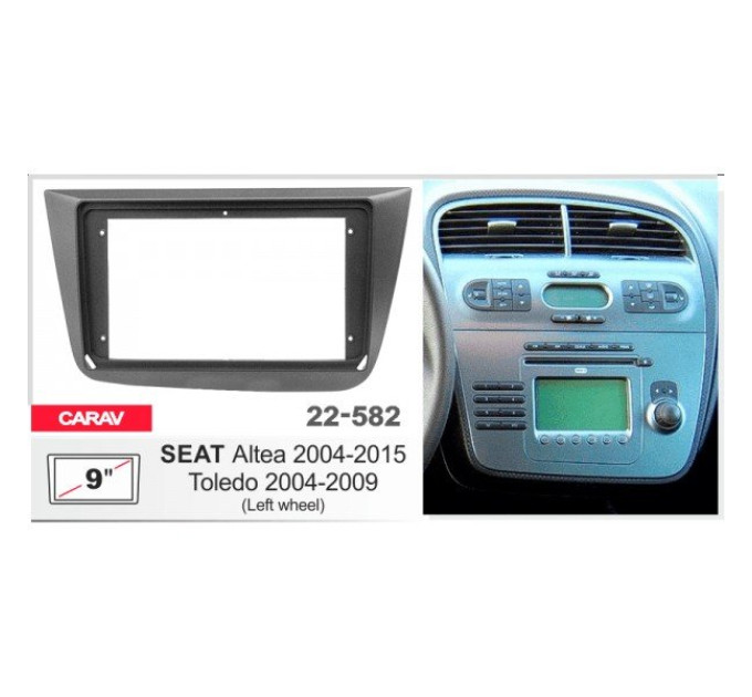 Перехідна рамка Seat Altea, Toledo Carav 22-582