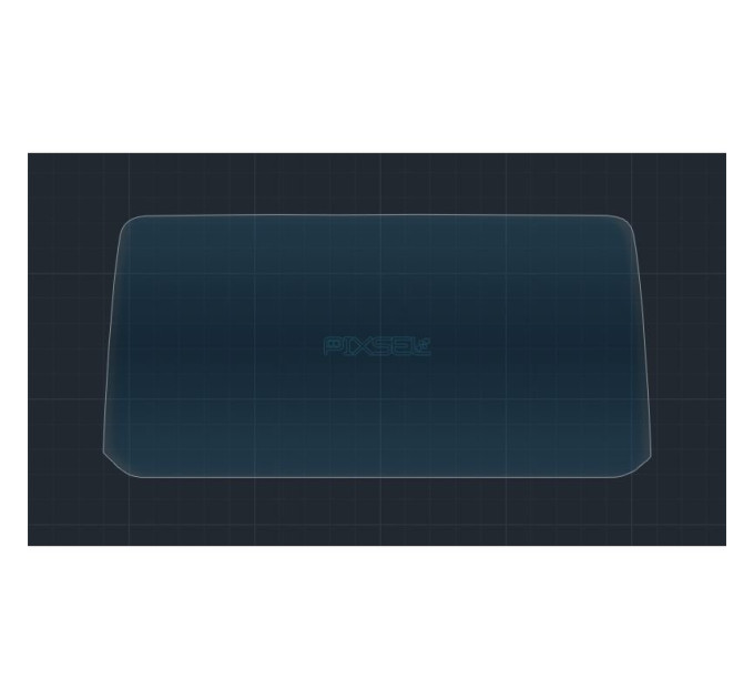 Захисне скло на монітор Mazda CX-5 2020- (матове) Pixsel MZ-6599-M