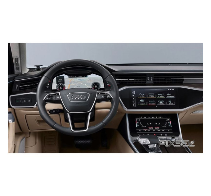 Захисне скло на клімат контроль Audi A6 / S6 2019- (матове) Pixsel AUDI-2347-M