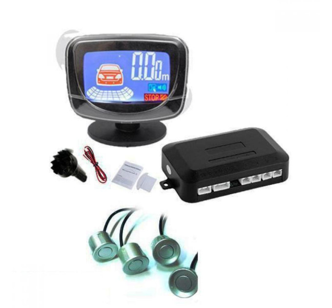 Парктронік iDial D065/4 - LCD срібло